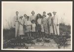 [Boca Chica] Photograph of Hill Family at Del Mar Beach
