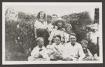 [Harlingen] Photograph of Hill family surrounding Lon C. Hill