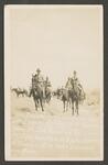 [Rio Grande City] Postcard of U.S. Army 14th Cavalry Riding Horseback to Fort Ringgold
