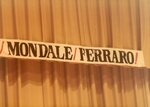 [Harlingen] Photograph of Mondale/Ferraro Banner