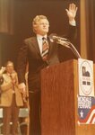 [Harlingen] Photograph of Senator Ted Kennedy at Rally in Harlingen, Texas