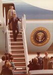 [Brownsville] Photograph of President Reagan Arriving To Brownsville