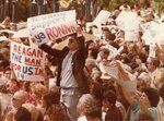 [Brownsville] Photograph of Individuals Supporting President Reagan