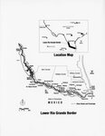 [Rio Grande Valley] Map of Lower Rio Grande Border