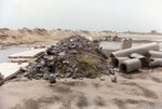 [South Padre Island Beach] Photograph of beach erosion - 08