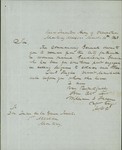 Letter (English) directed to the mayor to remove Guadalupe Garcia from the city who had been selling liquors to soldiers