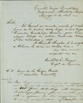 Letter (Spanish) directed to the mayor to remove Guadalupe Garcia from the city who had been selling liquor to soldiers
