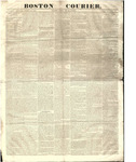 The Boston Courier, Vol XI, No 563 by Joseph Buckingham