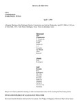 Harlingen Elective Commission Regular Meeting Minutes: 2004-04-07