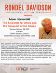 The Scramble for Africa and the Conquest of the Congo by Adam Hochchild