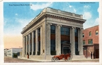 Postcard, Brownsville - First National Bank building by Curt Teich & Co. and Robert Runyon