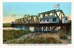 Postcard, Brownsville - International bridge across the Rio Grande, between Brownsville, Texas and Matamoros by Curt Teich & Co. and Robert Runyon