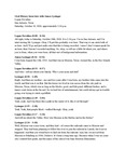 Interview with James Lysinger by James Lysinger and Logan Dovalina