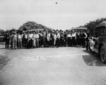 Photograph of party of home seekers being shown the Rio Grande Valley by Edrington Studio (Weslaco, Tex.)