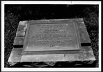 Photograph of a 1967 Registered National Landmark plaque