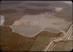 Photograph of a Santa Ana National Wildlife East Lake, aerial view
