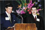 [Vela] Photograph of Dr. Leonel Vela welcome reception - 07 by University of Texas Health Science Center at San Antonio. Library