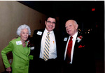 [Vela] Photograph of Dr. Mario Ramirez, Sarah Aycock Ramirez, and Dr. Leonel Vela by University of Texas Health Science Center at San Antonio. Library