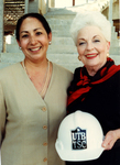 [President] Photograph of Dr. Juliet V. Garcia and Governor Ann Richards