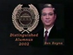 Distinguished Alumnus Award 2002, Benigno “Ben” G. Reyna
