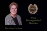 Distinguished Alumnus Award 2004, Mary Rose Cardenas