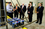 [PUF Check] Photograph of Chancellor Francisco Cigarroa, MD, presenting 1st PUF check - 18 by University of Texas at Brownsville