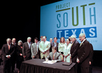 [PST] Photograph of ceremonial signing of Senate Bill 24, Project South Texas - 32