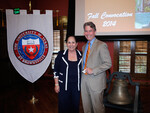 [Convocation] Photograph of Dr. Juliet Garcia With Irv Downing - 05 by University of Texas at Brownsville and Paul Chouy