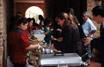 [Farewell Reception] Photograph of Guests At Snack and Refreshments Table by University of Texas at Brownsville and Jennifer Wiley
