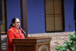 [Farewell Reception] Photograph of Dr. Juliet V. Garcia by University of Texas at Brownsville and Jennifer Wiley