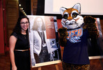 [Alumni] Photograph of Bianca Delgado and Ozzie the Ocelot by University of Texas at Brownsville and Paul Chouy