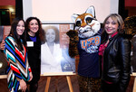 [Alumni] Photograph of Norma Ibarra-Cantu and Ozzie the Ocelot by University of Texas at Brownsville and Paul Chouy