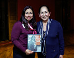 [Alumni] Photograph of Bea Lopez and Dr. Juliet Garcia by University of Texas at Brownsville and Paul Chouy