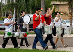 [Charro Days] Photograph of UT Brownsville Drumline by University of Texas at Brownsville and Jennifer Wiley