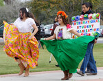 [Charro Days] Photograph of UT Brownsville Students Showing Spirit by University of Texas at Brownsville and Jennifer Wiley