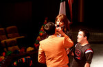 [Mr. Amigo] Photograph of UT Brownsville Mariachi Ocelotetlan Performing With Mariana Seoane by University of Texas at Brownsville and Jennifer Wiley