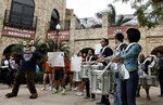 [Dream Rally] Photograph of UT Brownsville Drumline Performing by University of Texas at Brownsville and Paul Chouy