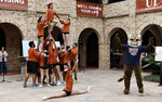[Dream Rally] Photograph of UT Brownsville Cheer Squad Performing by University of Texas at Brownsville and Paul Chouy