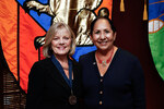 [Faculty Convocation] Photograph of Dr. Dianne Brumley and Dr. Juliet Garcia by University of Texas at Brownsville