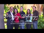 UTPA President's Holiday Greeting 2014