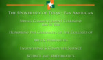 UTPA Commencement - Spring 2014 - Arts & Humanities, Engineering & Computer Science, Science and Mathematics