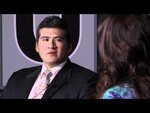 Corina Lopez Talks with Sergio Contreras AT&T External Affairs