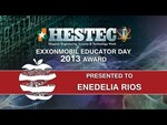 HESTEC 2013 Teacher of the Year - Enedelia Rois