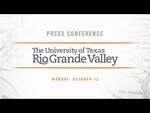 UTRGV Press Conference - The South Texas Diabetes & Obesity Institute