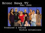 Bronc TV News - Spring 2008 - 02