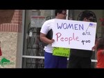 The Pan American - Protest at Hobby Lobby