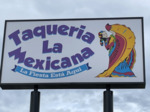 Restaurante: Taqueria La Mexicana