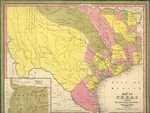 Map of Texas from the most recent authority Philadelphia by Samuel Augustus Mitchell