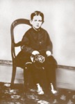 Portrait of Daniel Yturria, age 6